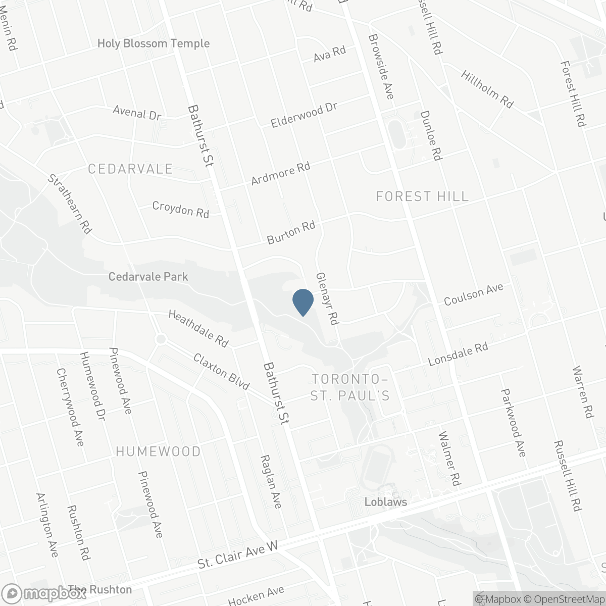 55 STRATHEARN BOULEVARD, Toronto, Ontario M5P 3M3